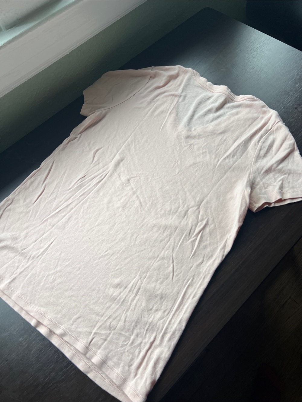 Merona Light Pink V-Neck Short Sleeve Tee - Picture 4 of 4